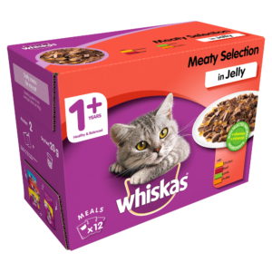 Whiskas 1+ Meaty Selection Cat Food
