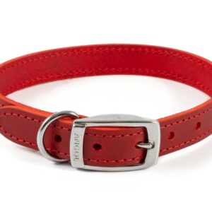 Ancol Nylon Dog Collar Red, Size 2 - 26-31cm