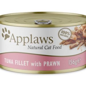 applaws cat food tuna and prawn 156g