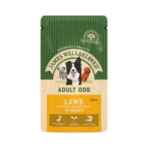 James Wellbeloved Adult Lamb Wet Food Pouches 150g