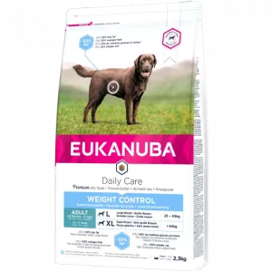 DRY DOG FOOD FOR ADULT LARGE BREED DOGS - WEIGHT CONTROL