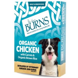 burns organic chicken