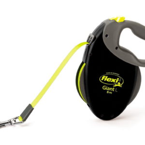 Neon Retractable Giant Dog Lead from Flexi Petworld Ireland