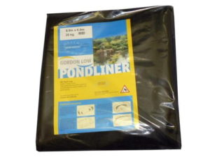 Gordon Low 6.0m X 6.0m PVC Pond Liner Prepack (0.5mm)