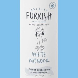 white wonder shampoo for dogs by furrish (