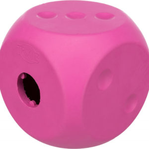 snack cube for dogs pink.