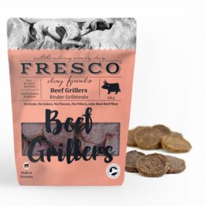 fresco beef grillers dog treats