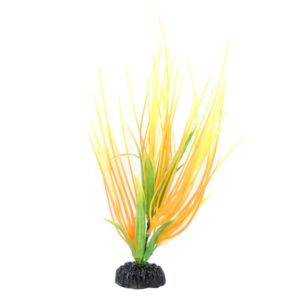 flame Varigated Grass Plastic Plant 8