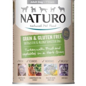 Adult Dog Grain & Gluten Free Turkey in a Herb Gravy 390g