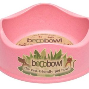 Beco Dog Bowl (Eco-Friendly) Pink