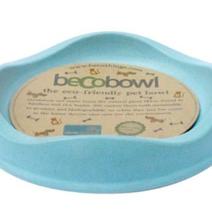 Becobowl Eco-Friendly Cat Bowl Blue