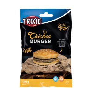 trixie chicken burger for dogs