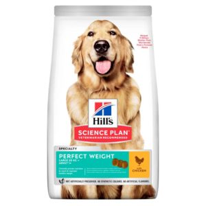 HILL'S SCIENCE PLAN Perfect Weight Large Breed Adult Dog Food with Chicken
