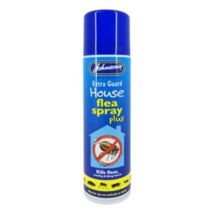 johnsons extra guard house flea spray 250ml