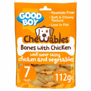 GB chewable bones with chicken Petworld.ie