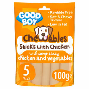 GB chewable sticks with chicken petworld.ie
